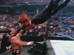 Lita Juming Into Dean's Arms (sorta)