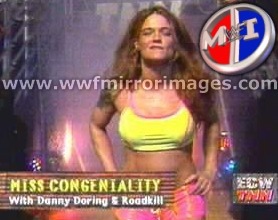 Amy as Miss Congeniality in ECW